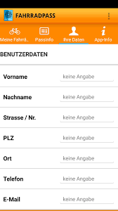 Um für die anzeige bei der polizei alle relevanten daten parat zu haben, kann man sie in die app ﻿fahrradpass eintragen. Fahrradpass Fur Android Apk Herunterladen