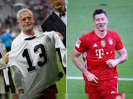 Gerd müller geht in seiner weihnachtsbotschaft auf die herausforderungen des jahres ein: Robert Lewandowski Equals Gerd Mueller S Bundesliga Record With 40th Goal This Season