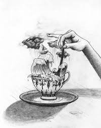 Tempest In A Teacup By Rebecca Stefun Art Sketches Art Drawings Sketches Art