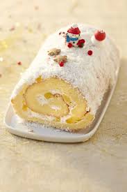 Buche Ananas Coco Recette Dessert Noel Biscuit De Noel Recette Patisserie Facile