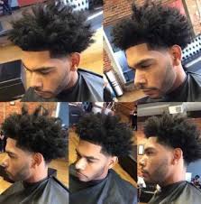Two experts weigh in on the proper black hair styling techniques, black hair products, weaves, and more. Hair Ideas For The Boys Afro Men Curly Hair Men Mens Hairstyles