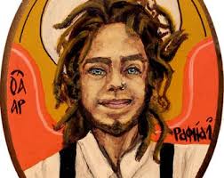 St. Denis Modern Icon 5"x7" Print