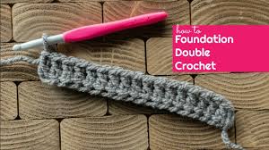 View this course at craftsy. Foundation Double Crochet Fdc Tutorial Youtube