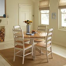 John Lewis Partners Regent Round 4 6 Seater Extending Dining Table Fsc Certified Oak Soft Grey Dining Table Dining Room Small Small Dining Room Decor