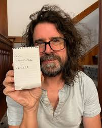 look, a late (and much appreciated) gift from Michael Azerrad! I met him  years ago when he interviewed me,