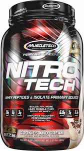 nitro tech whey protein isolate and