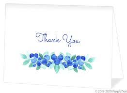 We did not find results for: Blueberry Watercolor Thank You Card Personalized Thank You Cards