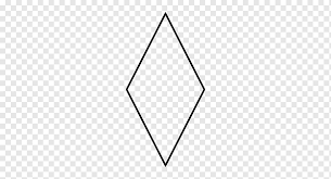 Every rhombus consists of two pairs of parallel lines that intersect at 4 points, making every rhombus a parallelogram. Rhombus Shape Rhomboid Lozenge Diamond Shape Template Angle Text Png Pngwing