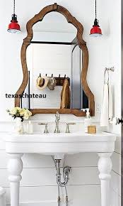 Large French Country Farmhouse Arched Wood Mirror Entry Foyer Bathroom Vanity Country Bathroom Decor Farmhouse Bathroom Mirrors French Country Bathroom