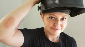 Kanien'kehá:ka welder finds a career path in her grandfather's footsteps