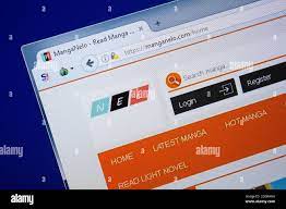 Ryazan, Russia - September 09, 2018: Homepage of Manga Nelo website on the  display of PC, url - MangaNelo.com Stock Photo - Alamy