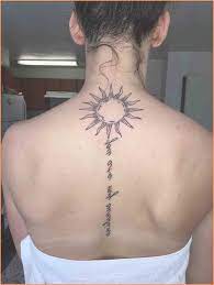 20 Warm And Bright Sun Tattoos Tattoos Tattoos Sun Tattoos Lower Back Tattoos Back Tattoo