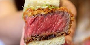 Here S How Katsu Sando Makes Its Sandwich That Uses 800 Wagyu Beef Sydney Kramer Insider 3 30 2018 They Katsu Fry Wagyu Beef Sandwiches Beef Sandwich