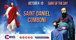 Saint Daniel Comboni, the missionary Bishop