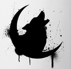 Wolf Moon Yes I Would Small Though Placed On My Side More Of A Just For Mandaladrawingseas Wolf And Moon Tattoo Lion Canvas Painting Lion Painting