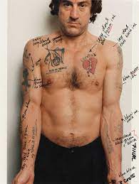 Max cady (robert de niro), après une dernière séance de musculation dans sa cellule, est libéré après quatorze ans de prison. Eric Alper On Twitter Martin Scorsese S Notes On Robert De Niro S Tattoos In Cape Fear