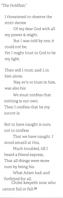The Holdfast By George Herbert Poetry Reading Words Trust God