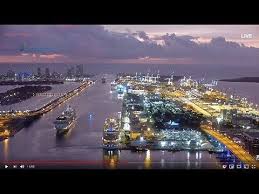 Live Port Of Miami Cam Port Area Cruise Ship Cruise