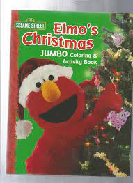 75 inspirational pics free printable elmo christmas coloring. Sesame Street Christmas Jumbo Color Activity Book By John Barrett As New Soft Cover 2007 Odds Ends Books