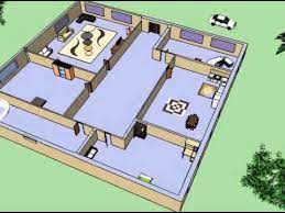 Home güzel evler ev planları ve ev krokisi örnekleri. 3d Ev Tasarimi Catisiz Ustten Gorunum Djyusuf52 Avi Youtube