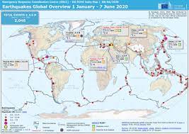 July 29, 2021 10:10 utc moon dist: Earthquakes Global Overview 1 January 7 June 2020 Dg Echo Daily Map 08 06 2020 World Reliefweb