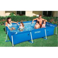 Intex Swimming Pool Rectangular Frame 220x150x60 Cm I T Store In 2020 Splash Swimming Pool Pool Splash Pool