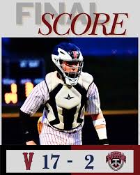 James Peterson led tonight's charge going 3-5 with 6 RBI's and 4 runs. The  rest of the group all contributed in a great team win in Irvine, CA.