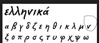 This website is designed to copy the greek alphabet quickly. In Daily Handwriting How Do I Differ Latin V From Greek N Nu Quora