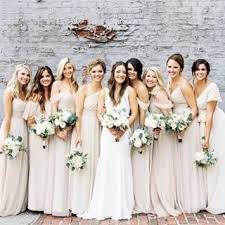 Brooklyn Chiffon Dress Champagne Bridesmaid Dresses Neutral Bridesmaid Dresses Ivory Bridesmaid Dresses
