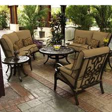 The seat covers and cushions are made from fabrics that are designed to withstand sun and moisture. Cast Aluminum Collection Luxury Patio Furniture Cheap Patio Furniture Patio Furniture For Sale