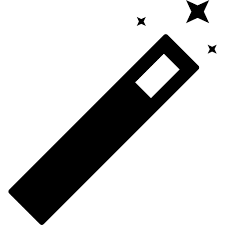 Baguette Magique Icons Gratuite Découvrez comment créer une baguette magique diy, un peu de féérie disney à la portée de tous ! freepik