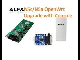 Alfa N5c And N5a Openwrt Upgrade With Console Port Console Pen Drive Usb Flash Drive