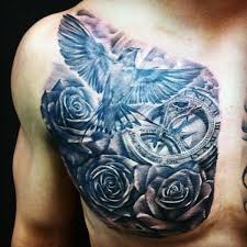 Bird Tattoos For Guys On Chest 60 Bird Tattoos For Men From Owls To Eagles Chest Tattoo Men Tattoos For Guys Chest Tattoo