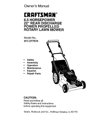 Briggs & stratton kawasaki kohler Sears Craftsman Lawn Mower Parts Manual Bakemotor Org