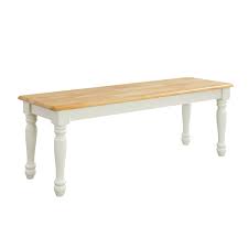 Get 5% in rewards with club o! Better Homes Gardens Autumn Lane Farmhouse Solid Wood Dining Bench Black And Natural Finish Walmart Com Walmart Com