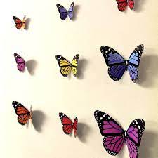 Home decorating ideas handmade butterfly | wall decoration ideas ▻ subscribe here. Pin By Jen Bartin On Kids Rooms Butterfly Wall Decals Butterfly Wall Decor 3d Butterfly Wall Decor