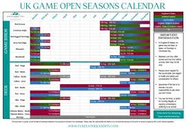 Uk Game Open Season Calendar Season Calendar Open Season Games