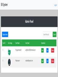 Student Registration System In Php With Admin Panel Admin Panel Programming Tutorial Web Development Programming