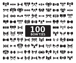 Download Bow Tie Bow Svg Bow With Ribbon Bowtie For Birthday Or Etsy Silhouette Clip Art Clip Art Birthday Card Decoration