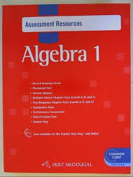 Read free answers to holt algebra 1 textbook answers to holt algebra 1 textbook when somebody should go to the ebook stores, search launch by shop, shelf by shelf, it is in fact problematic. Holt Mcdougal Algebra 1 Common Core Assessment Resources With Answers By Holt Mcdougal