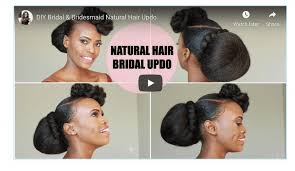 This is a great homemade hair dye to cover this dye works well for darker hair shades as this can enhance your natural brunette hair while. Bridesmaid Natural Hairstyles Updo For The Entire Wedding Party
