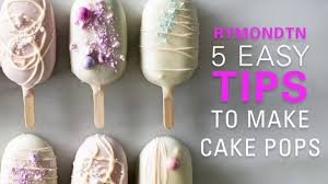 5 Easy Tips To Make Cake Pops Cecilia Vuong Featuring Rymondtn Youtube