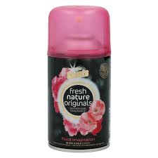 Meyer's clean day compassion flower scent is so bright. At Home Scents Fresh Nature Originals Automatic Air Freshener Refill Black Edition Floral Imagination At Home Essentials