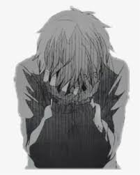 Then i watched tokyo ghoul. Transparent Depression Clipart Sad Anime Boy Png Free Transparent Clipart Clipartkey