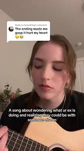 Replying to @Something hurts so good #newmusic #gracieabrams #songwriter #ex