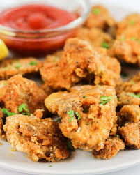 Crispy Fried Austernpilze Vegane Wunder Rezept Austernpilze Rezept Austernpilze Hauptspeise