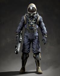 Soldier Man Space 3d Model In 2020 Space Soldier Armor Concept Soldier