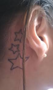 So the most considered meaning is they really look cool on any person male or female. What Does 3 Stars Tattoo Behind The Ear Mean