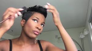 When fine hair is cut short, it often stands straight up. Black Women Hair Matrix Flips And Spikes Pixie Tutorial 2017 Short Hair Styles For Black Women Facebook