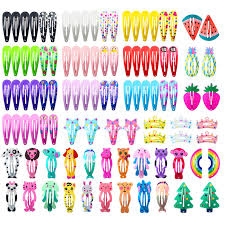 Maybe you would like to learn more about one of these? Amazon Com Hair Clips For Girls Funtopia 100 Pcs No Slip Metal Snap Hair Clips Barrettes For Kids Teens Women Cute Candy Color Cartoon Design Hair Pins Animals Fruits Crowns Stars Beauty